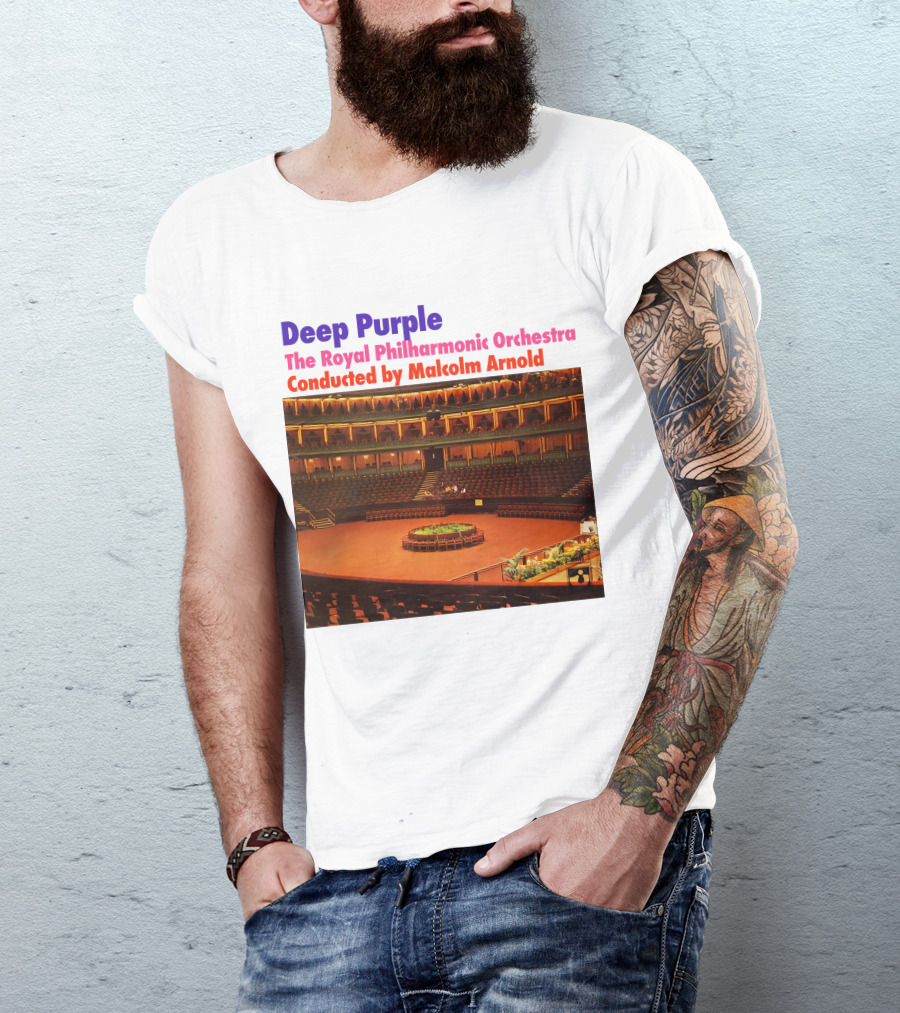 Deep Purple The Royal Philharmonic Orchestra Conducted By Malcolm Arnold T-Shirt
