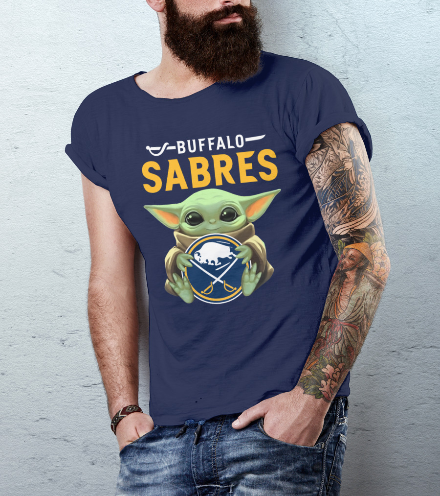 Buffalo Sabres Baby Yoda T-Shirt