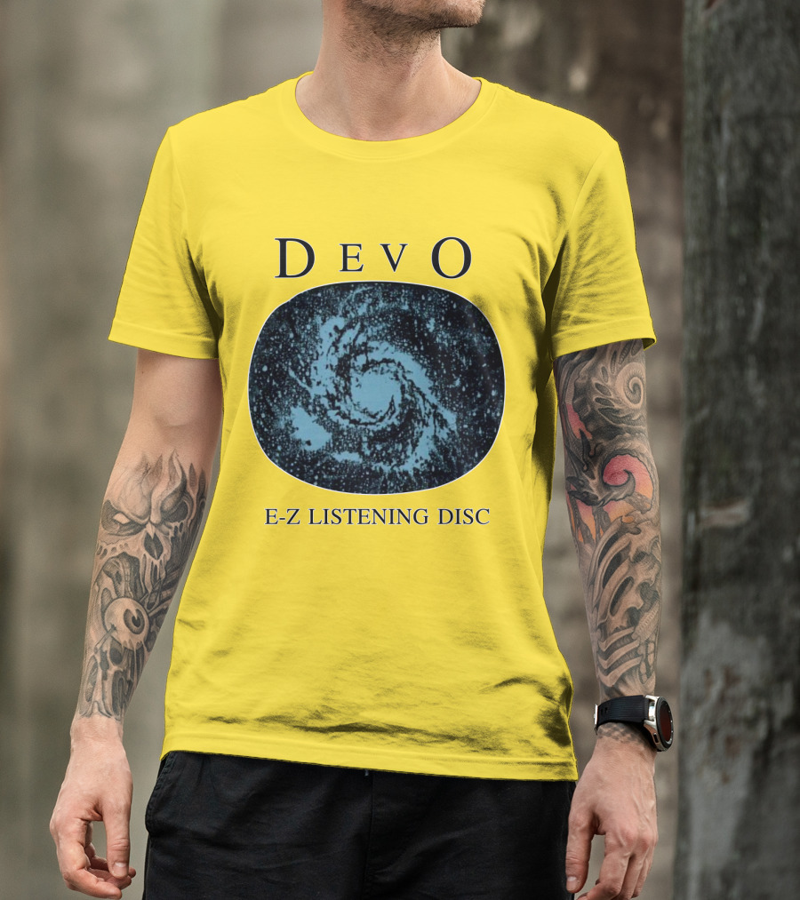 DEVO E-Z Listening Disc Spiral T-Shirt
