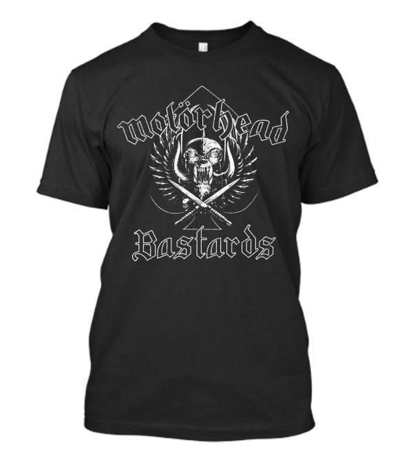 Motörhead Bastards Winged Skull With Swords T-Shirt