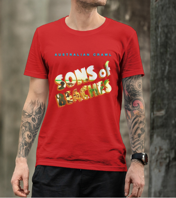Australian Crawl Sons Of Beaches T-Shirt
