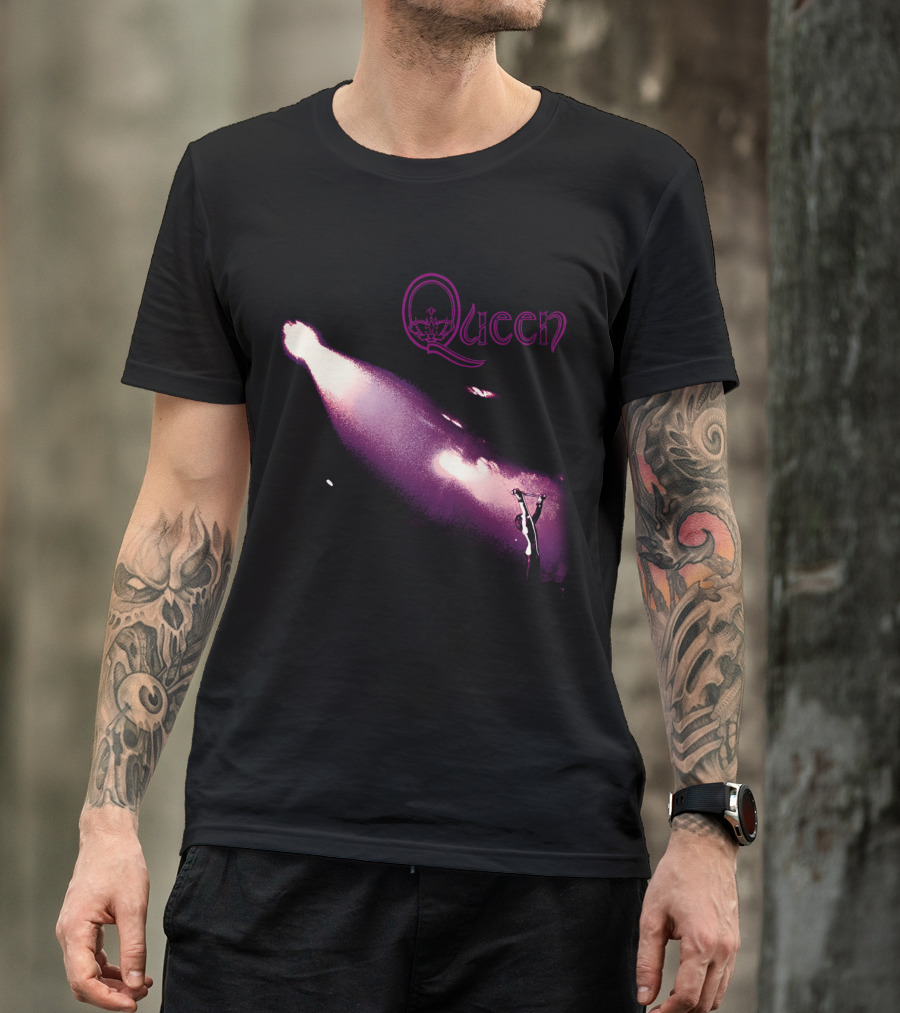 Queen Purple Stage Performance Iconic Band T-Shirt
