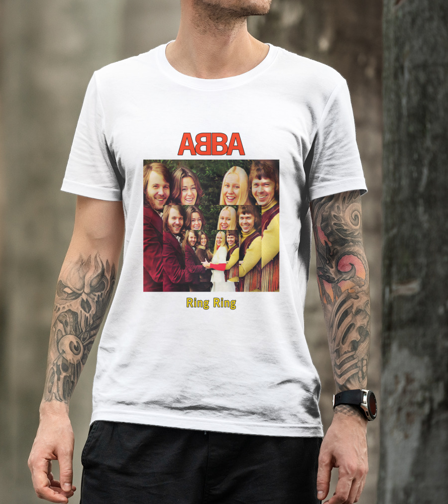 ABBA Ring Ring Album Cover T-Shirt