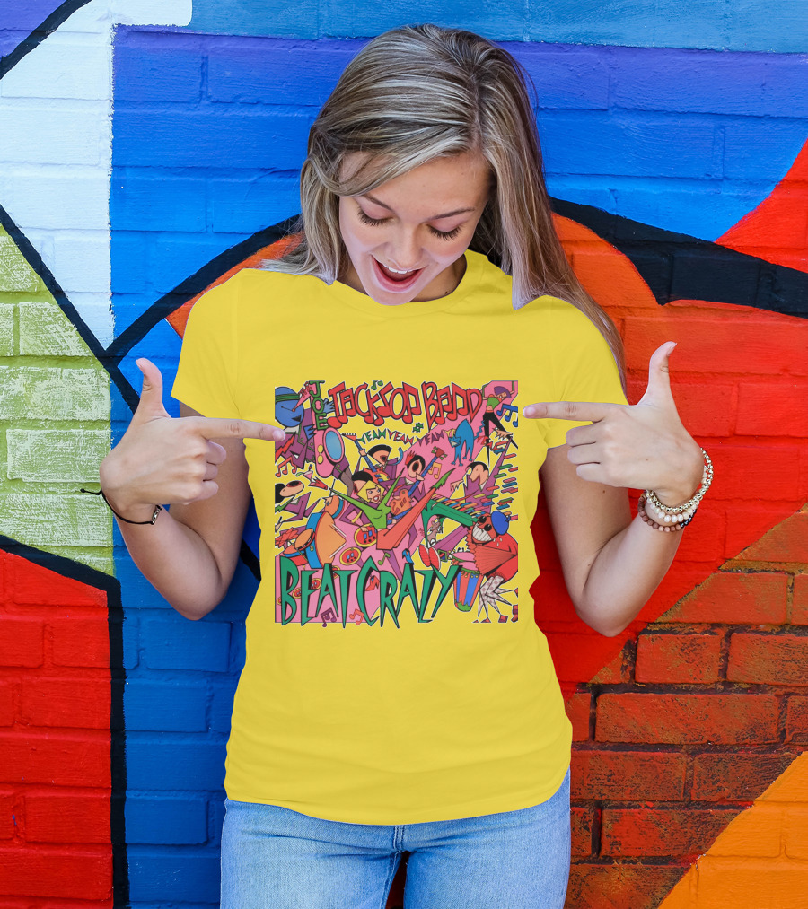 Joe Jackson Band Beat Crazy Colorful Music T-Shirt