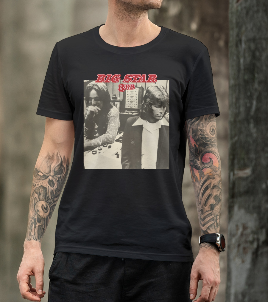 Big Star 3rd Album Cover Retro Music Scene T-Shirt