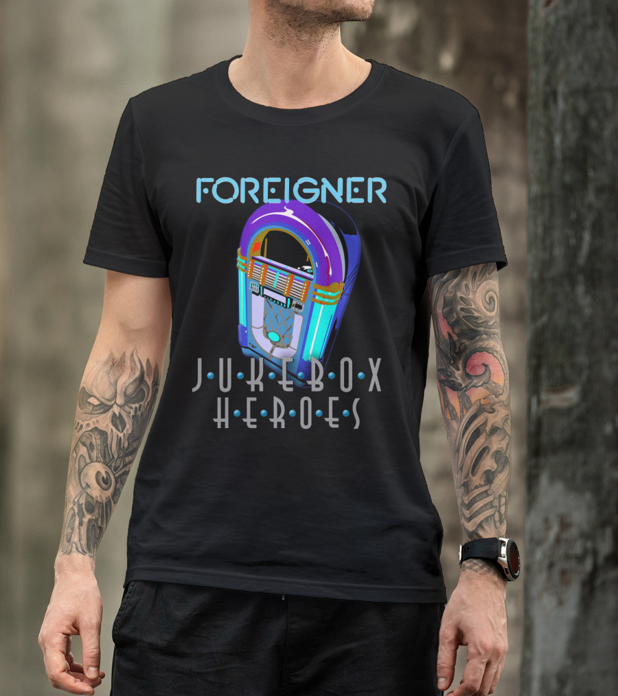 FOREIGNER Jukebox Heroes T-Shirt