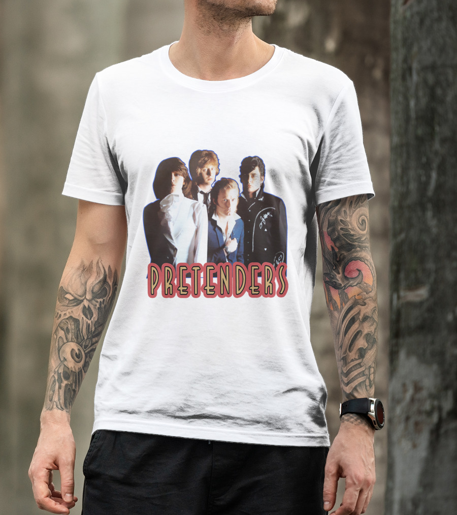 Pretenders Band Group Photo T-Shirt