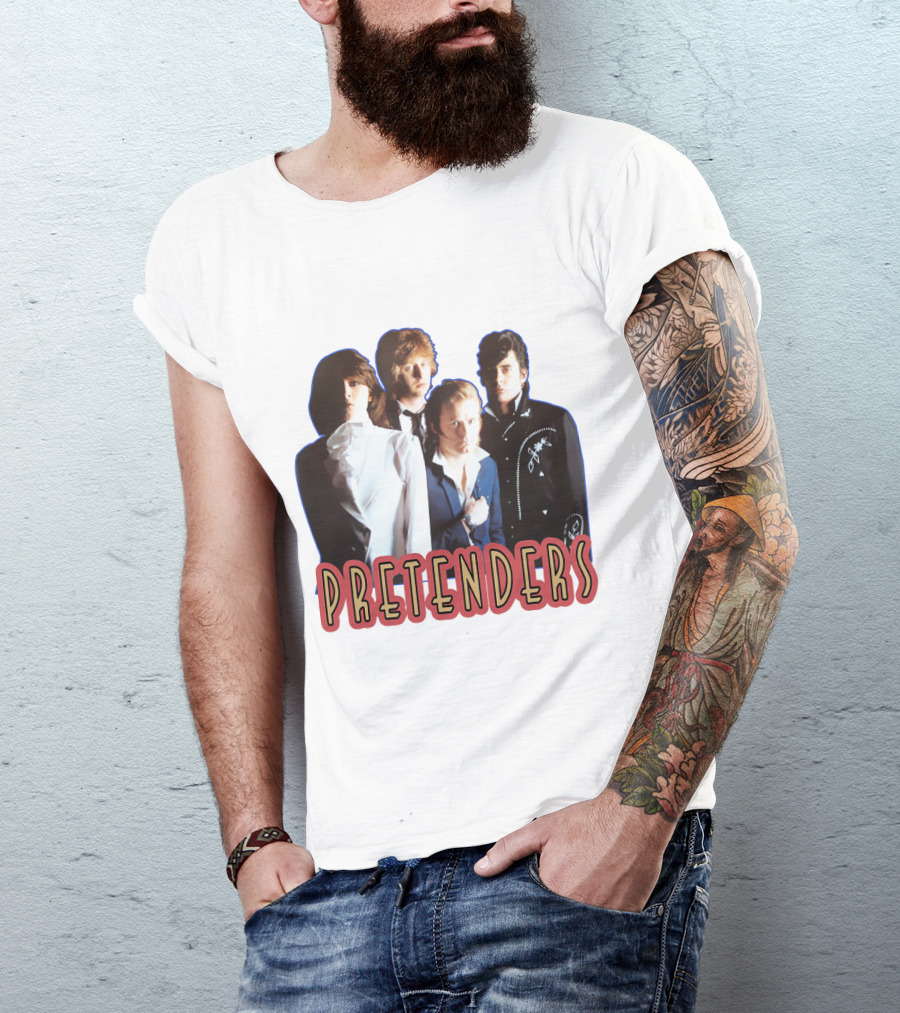 Pretenders Band Group Photo T-Shirt