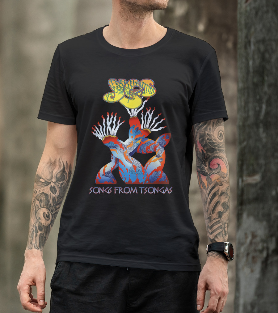 Yes Songs From Tsongas Colorful Abstract T-Shirt