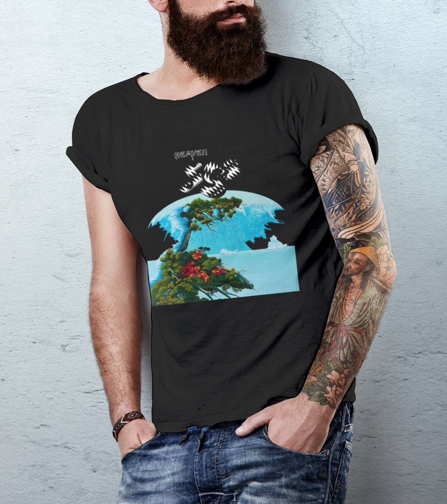 Yes Heaven And Earth Album Cover T-Shirt