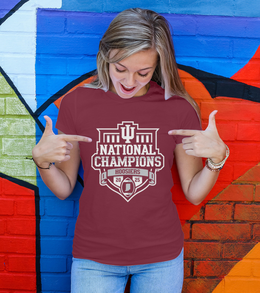 IU National Champions Indiana Hoosiers Football T-Shirt