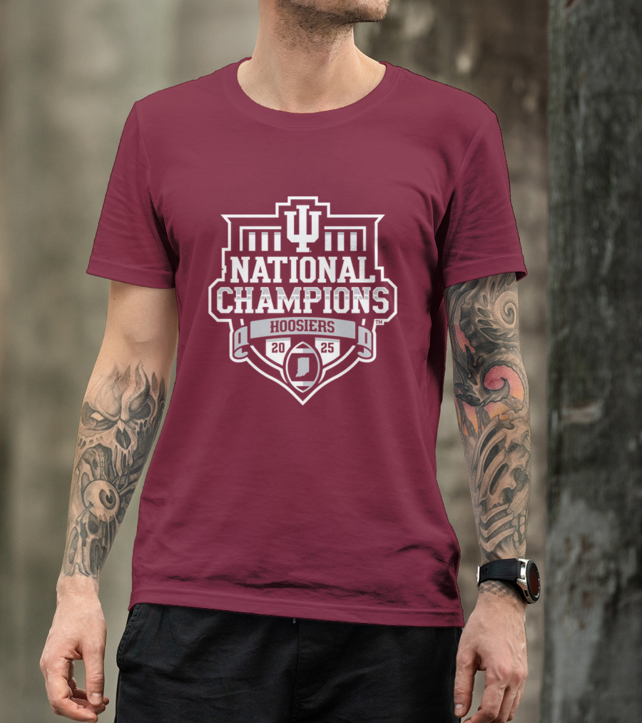 IU National Champions Indiana Hoosiers Football T-Shirt