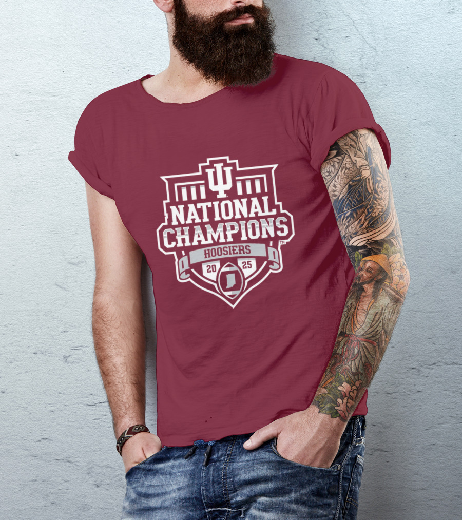 IU National Champions Indiana Hoosiers Football T-Shirt