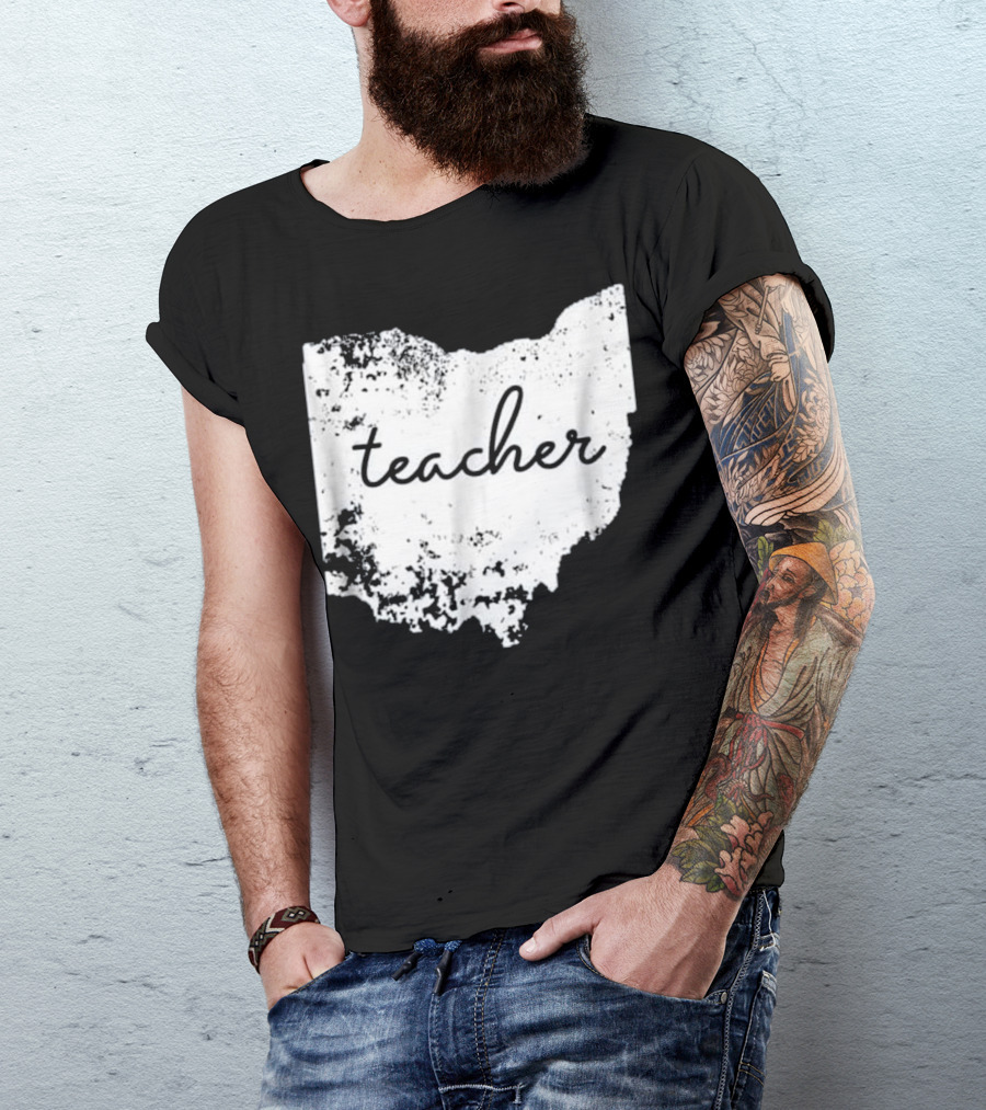 Ohio Teacher Heartfelt Connection To Home State T-Shirt
