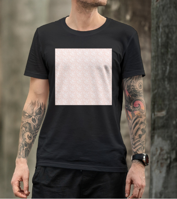 Blush Rosettes Floral T-Shirt