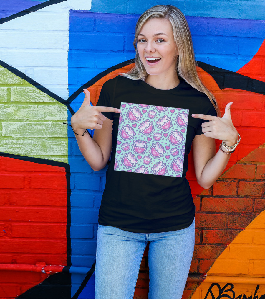 Happy Sprinkles Cute Heart Bear T-Shirt