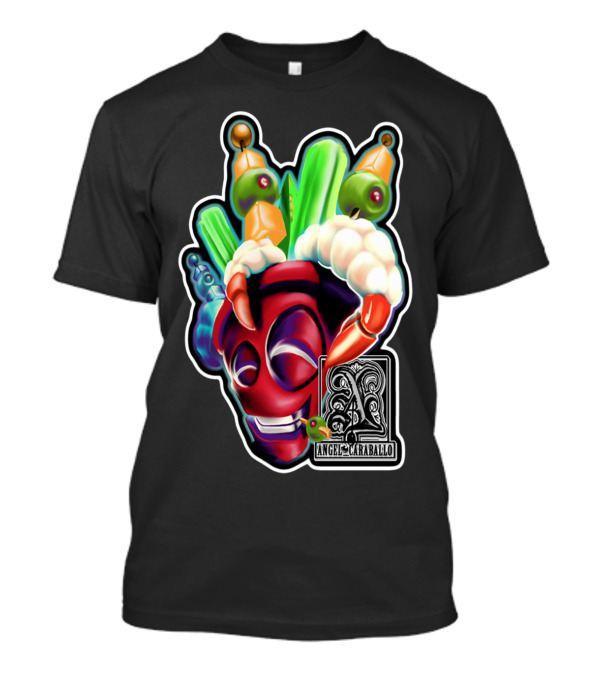 Happy Veggies A Angel Caraballo T-Shirt