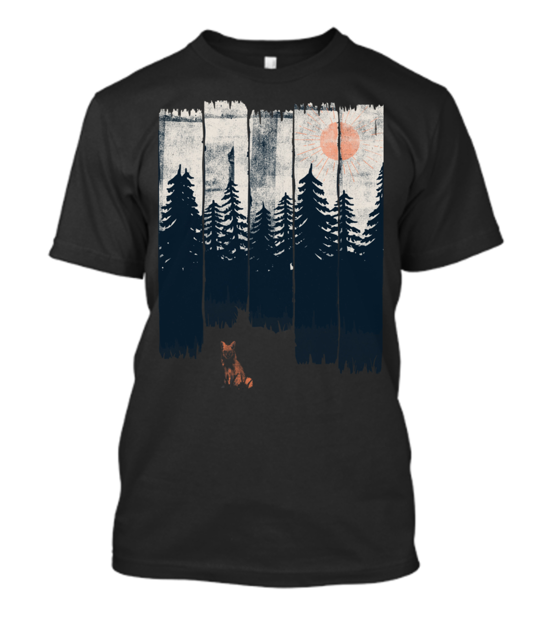A Fox In The Wild Woods Sun T S T-Shirt