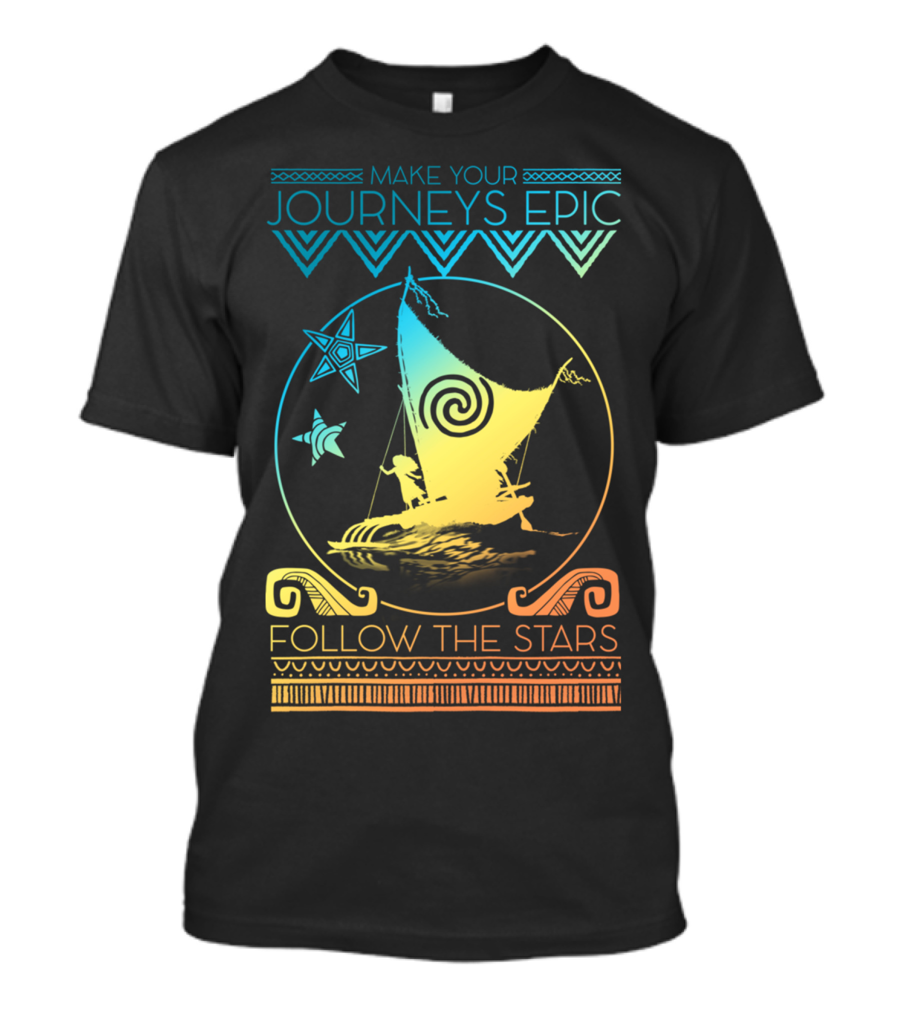 Make Your Journeys Epic Follow The Stars T-Shirt