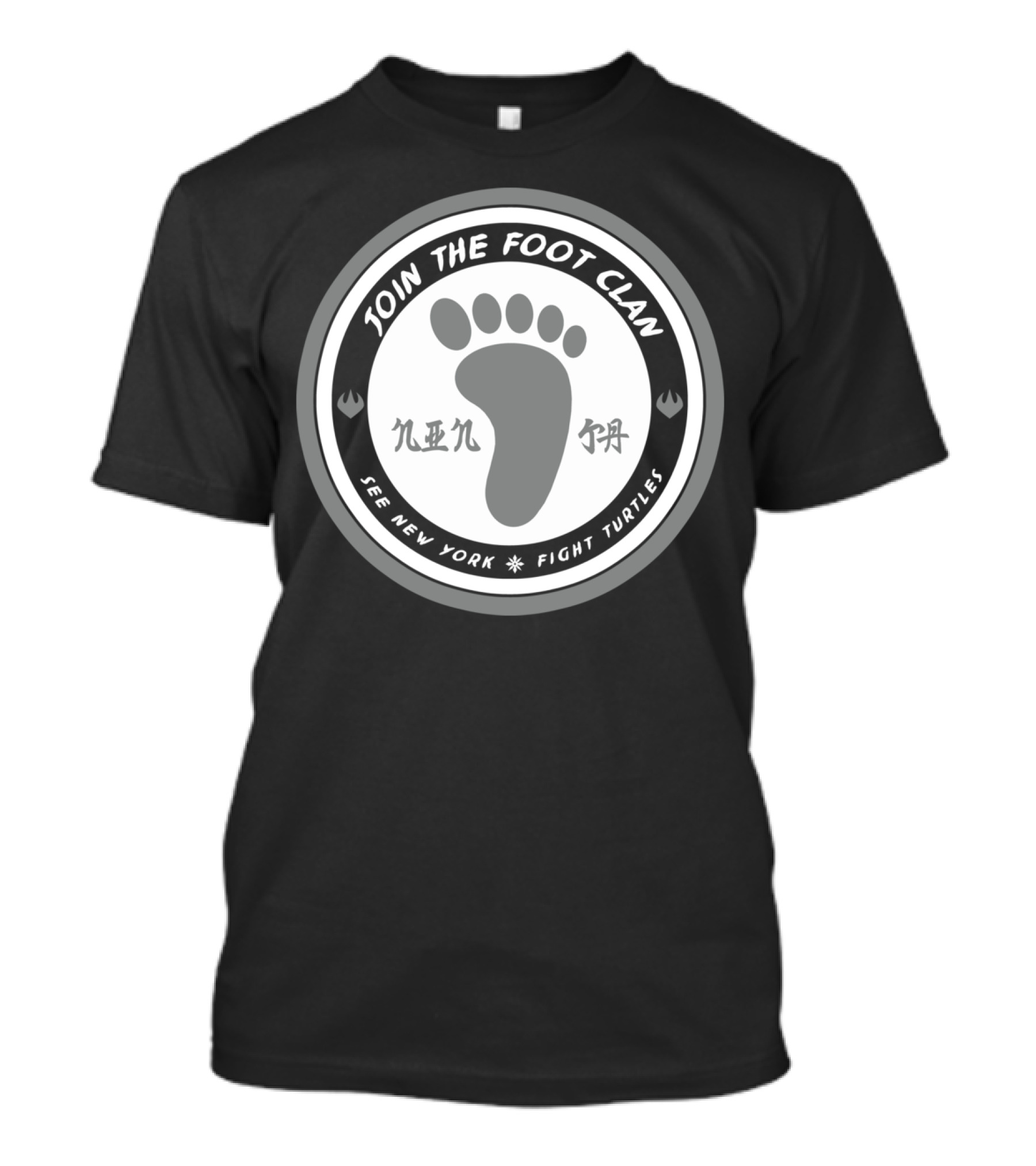 Join The Foot Clan See New York Fight Turtles T-Shirt