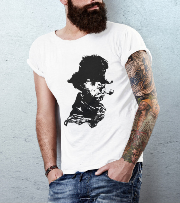 A Man With A Pipe And Hat Vintage T-Shirt