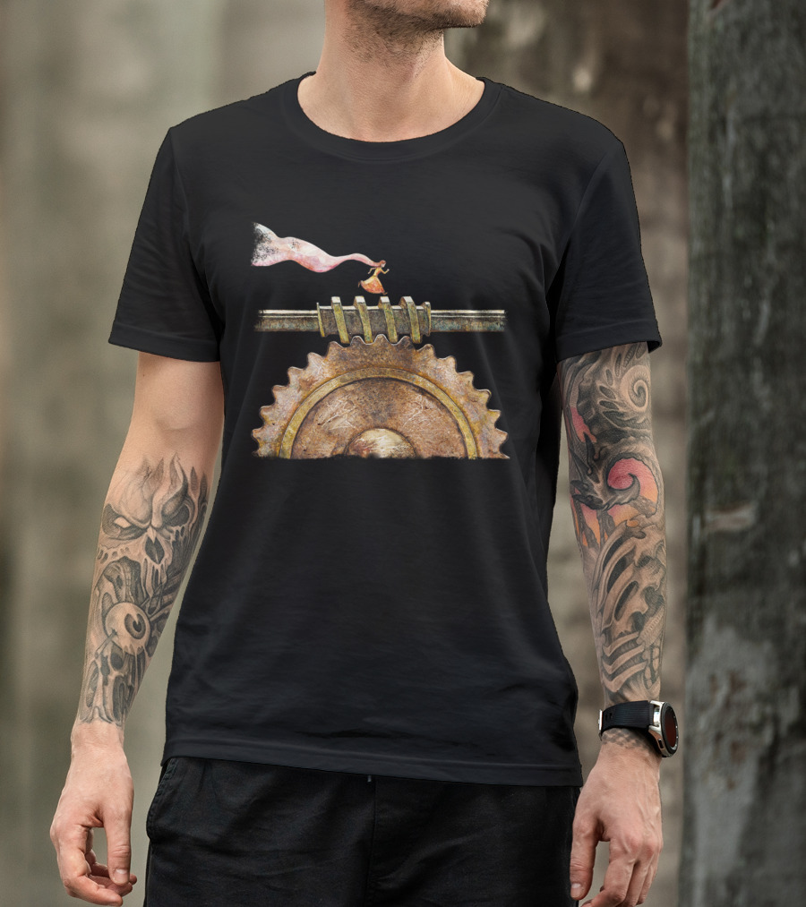 Endless Traveler On Gear Mechanism Adventure T-Shirt