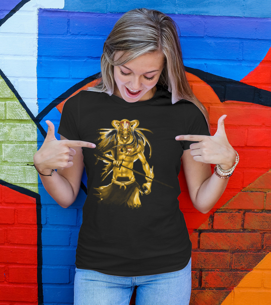 Bleach Hollow Ichigo Gold Transformation T-Shirt