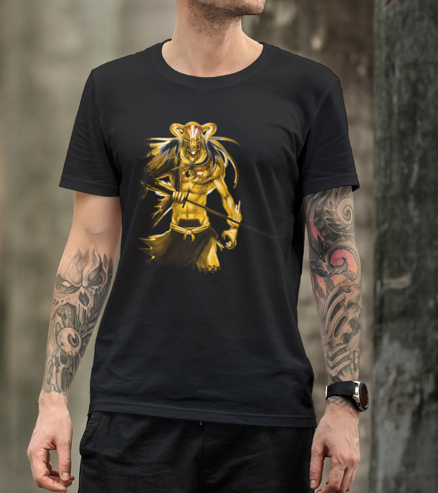 Bleach Hollow Ichigo Gold Transformation T-Shirt