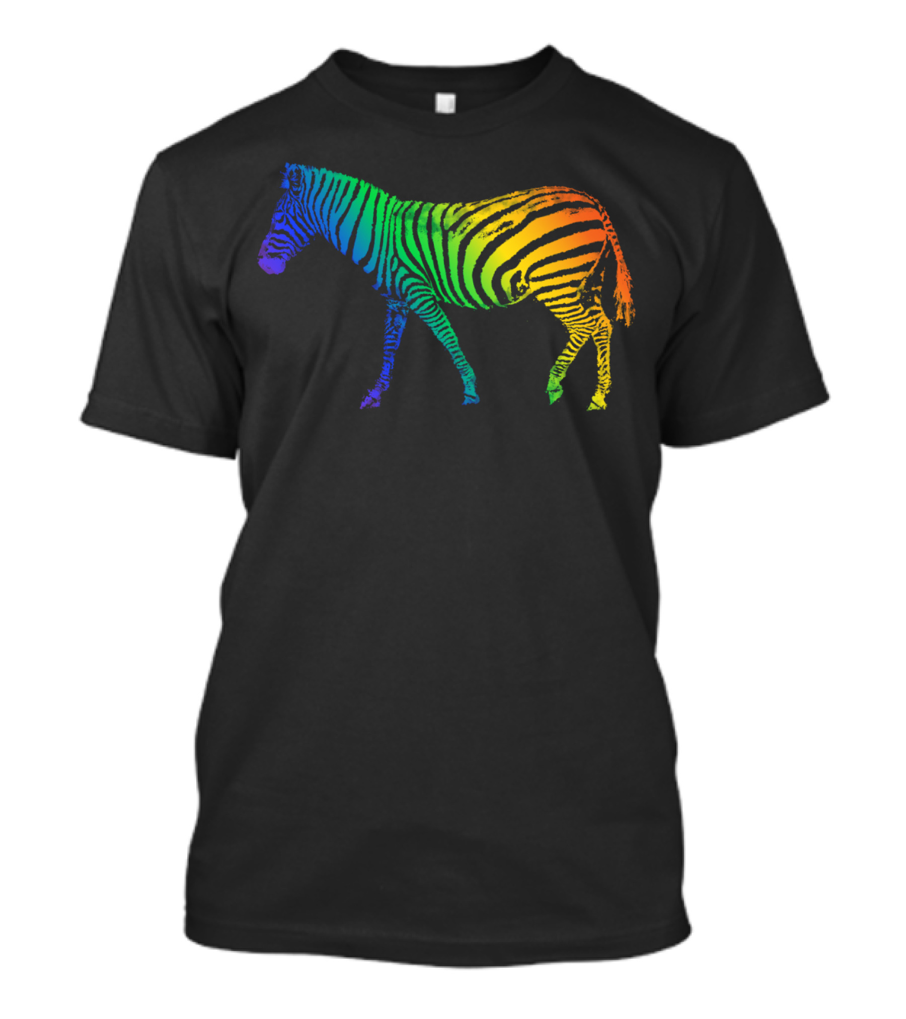 A Horse Of A Different Color Rainbow Zebra T-Shirt