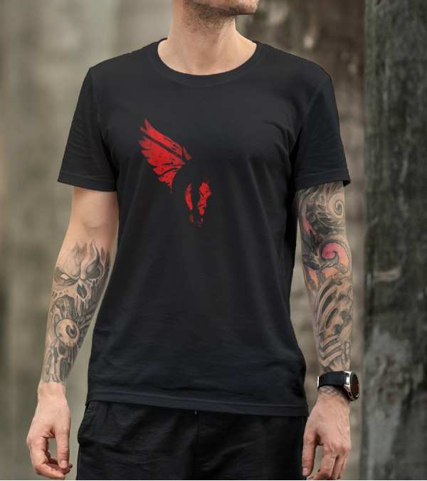 Sephiroth Crimson Winged Villain T-Shirt