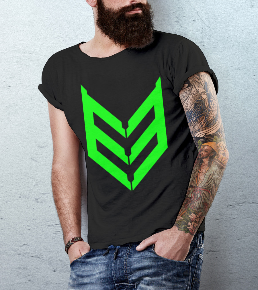 EehKayBee Green Symbol Print T-Shirt