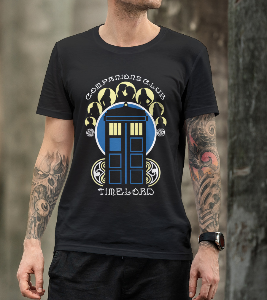 TIMELORD Companions Club TARDIS T-Shirt