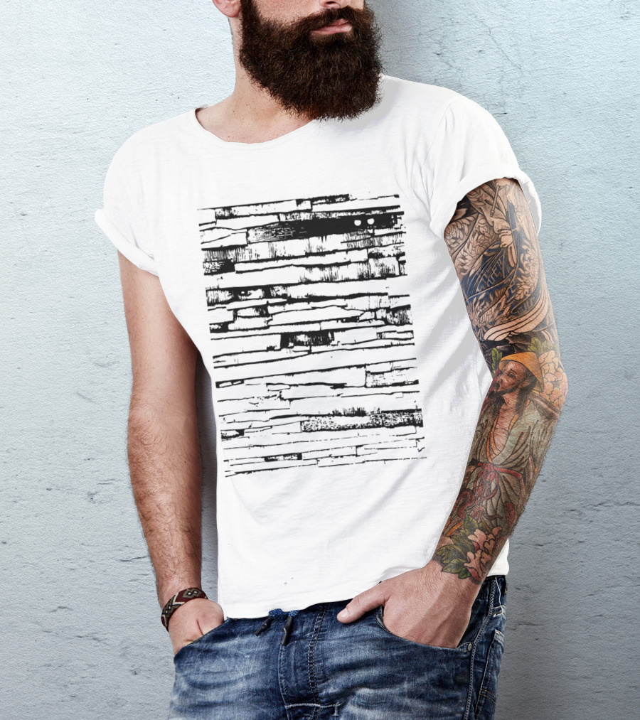Hidden Creature Dark Illustrative T-Shirt