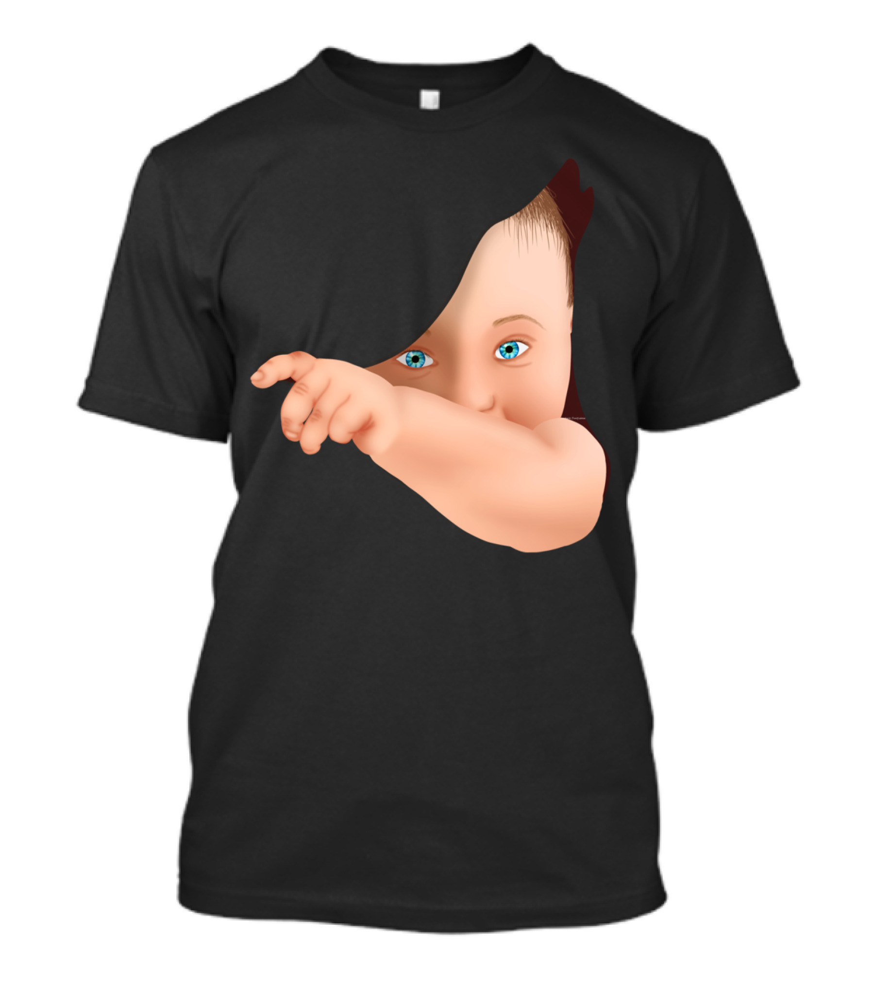 Peek A Boo Baby Hide Away T-Shirt