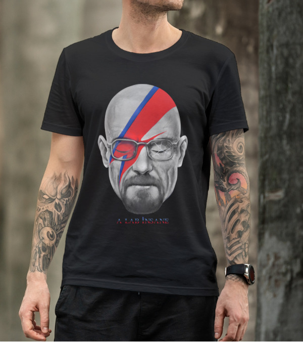 A Lab Insane Walter White Ziggy Stardust Crossover T-Shirt