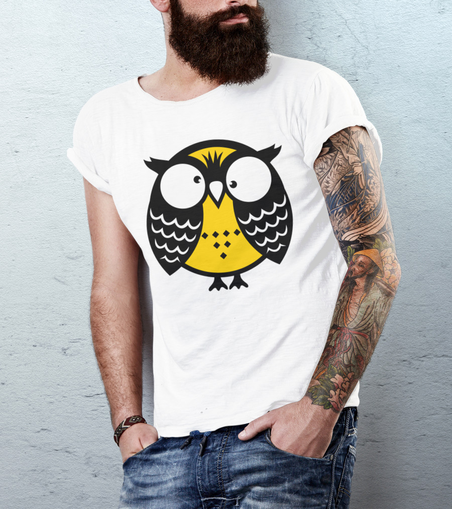 Pittsburgh-Inspired Tired Owl T-Shirt