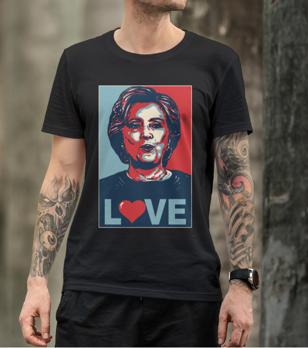 Hillary Love Heart T-Shirt
