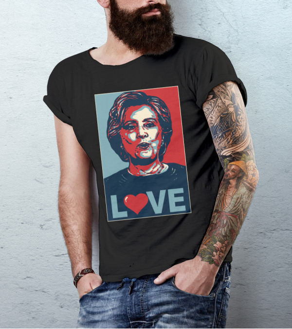 Hillary Love Heart T-Shirt