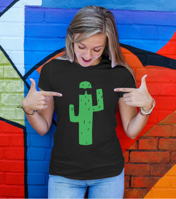 Sunshine Kaktus Cool Sunglasses Cactus T-Shirt