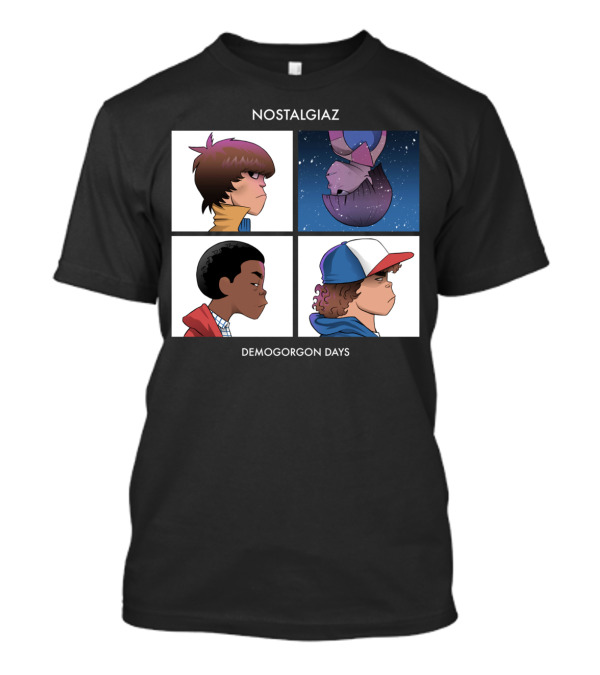 NOSTALGIAZ Demogorgon Days Cartoon Quartet T-Shirt