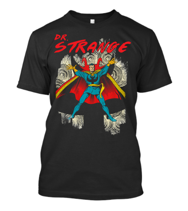 Doctor Strange Concentric Circles Retro Comic T-Shirt
