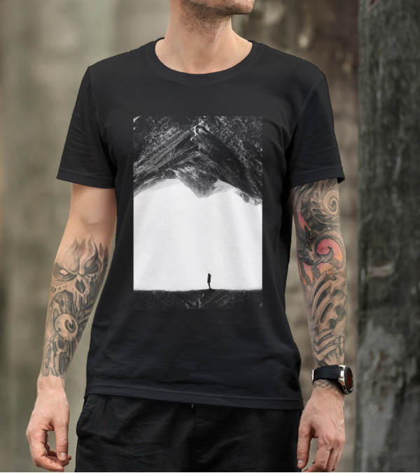 Lost In Isolation Under Majestic Overhang T-Shirt