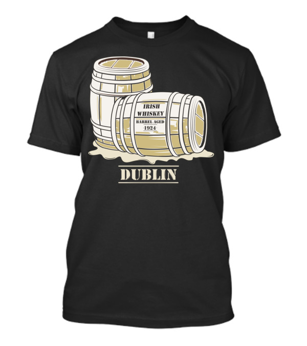 Dublin Irish Whiskey Barrel Aged 1924 T-Shirt