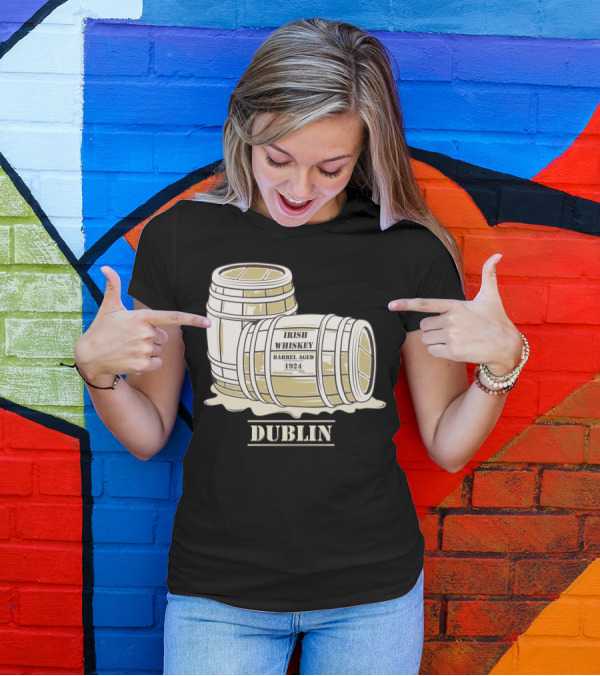 Dublin Irish Whiskey Barrel Aged 1924 T-Shirt