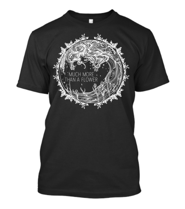 Much More Than A Flower Forest Nymph Circle T-Shirt