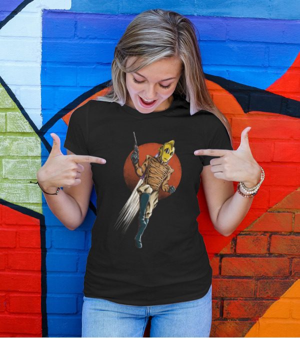 Conquer The Sky Iconic Rocket Hero Adventure T-Shirt