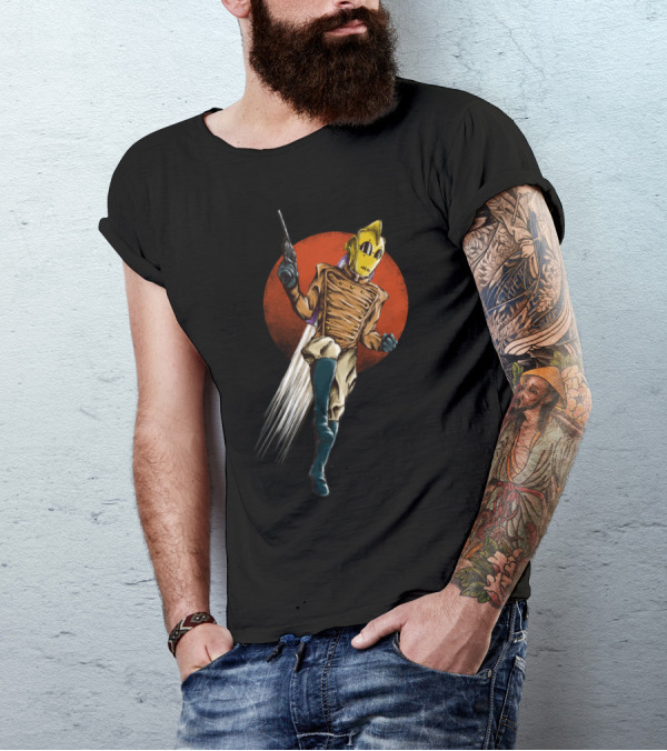 Conquer The Sky Iconic Rocket Hero Adventure T-Shirt