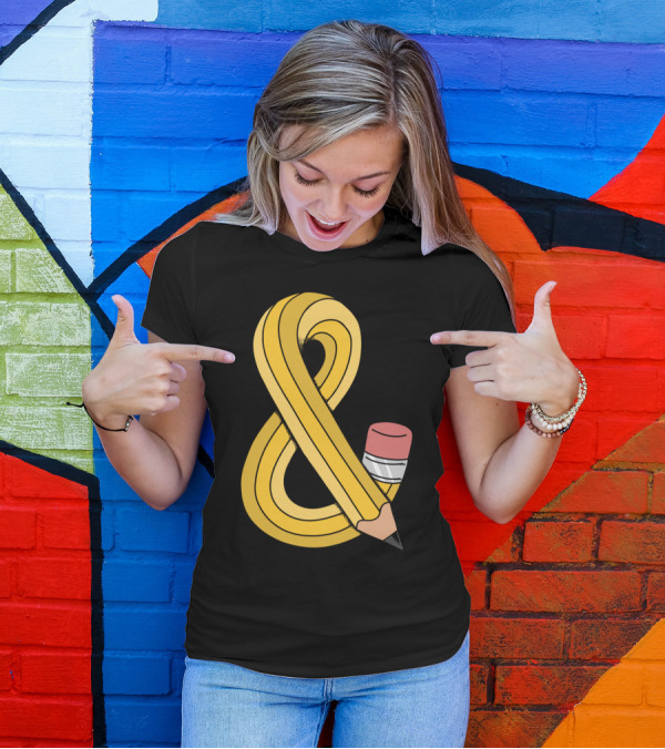 Ampersand Pencil T-Shirt
