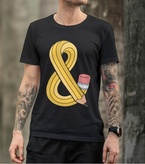 Ampersand Pencil T-Shirt