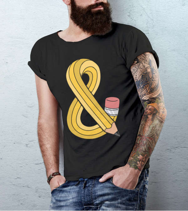 Ampersand Pencil T-Shirt